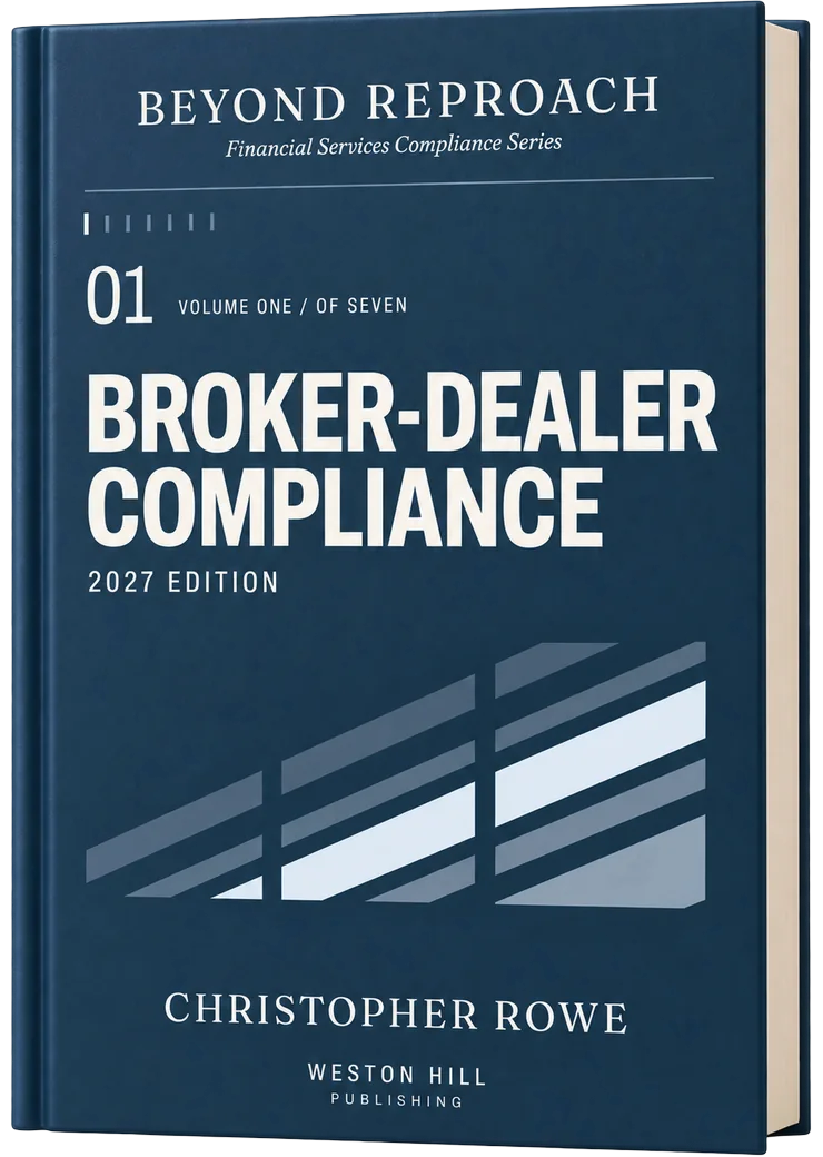 Volume 01, Broker-Dealer Compliance, 2027 Edition
