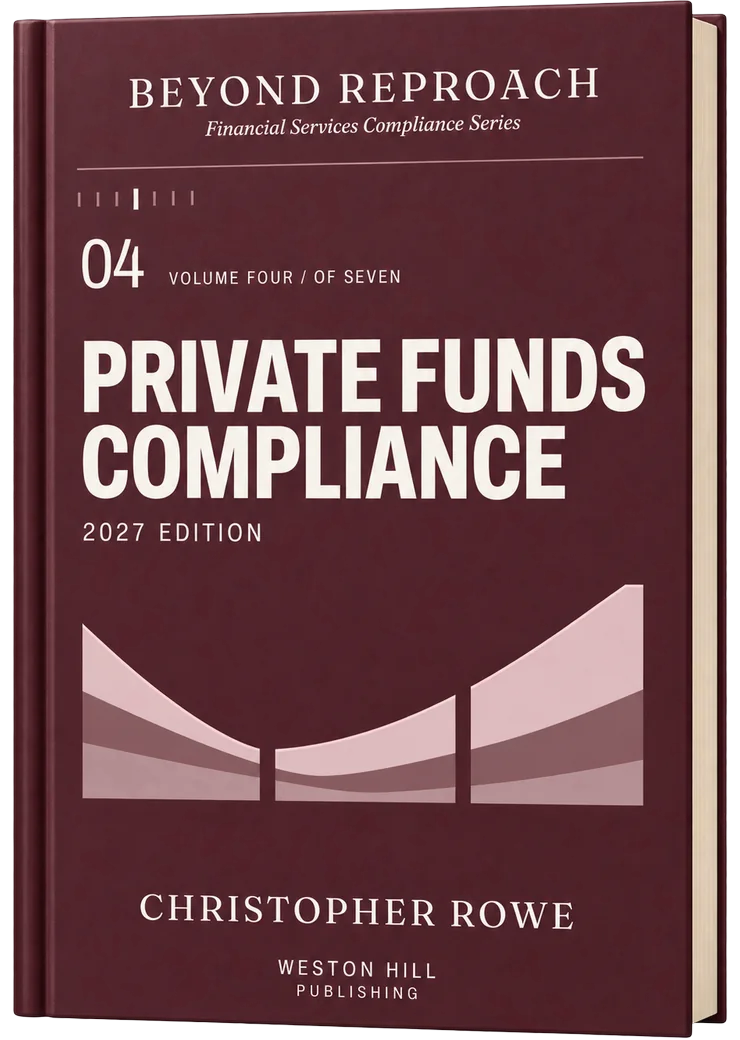 Volume 04, Private Funds Compliance, 2027 Edition