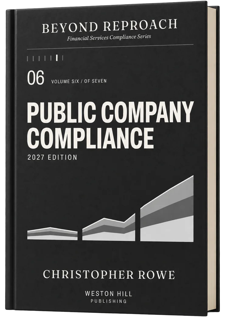 Volume 06, Public Company Compliance, 2027 Edition